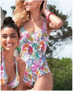 Maillot De Bain Une Pièce Avec Armature Antigel La Muse Des Iles (Ile Paradis) -Aubade Lingerie Boutique maillot de bain une piece avec armature antigel la muse des iles ile paradis 1