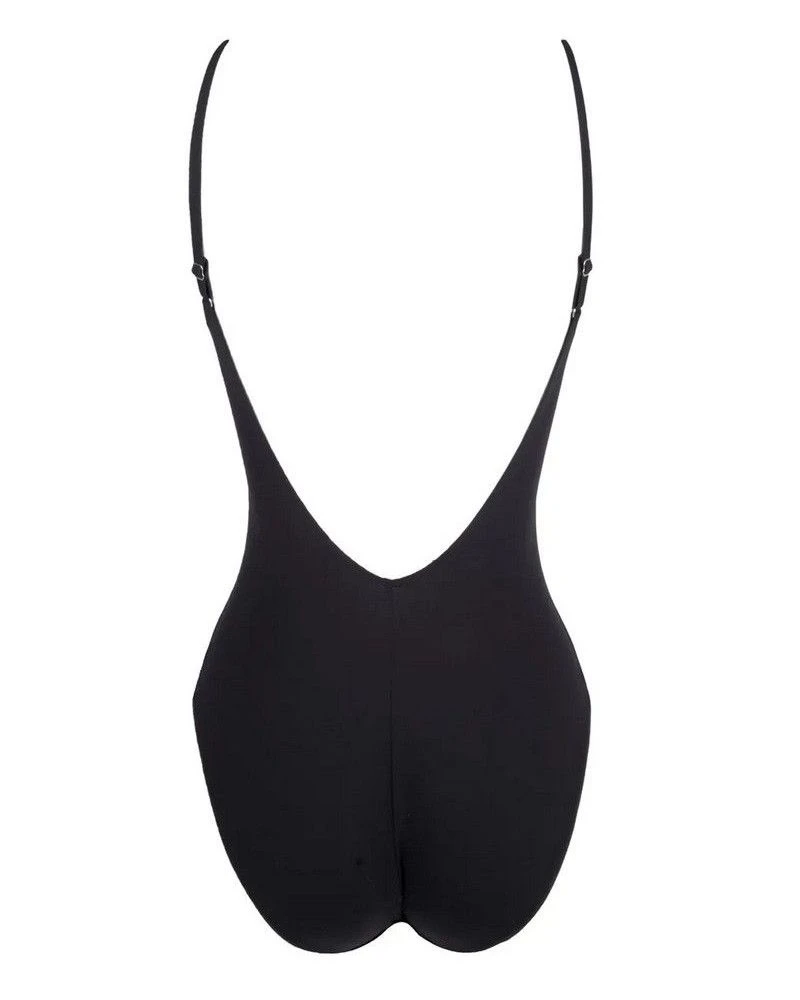 Maillot De Bain Une Pièce Nageur Maintien Lise Charmel Ajourage Couture (Noir) 4 Maillot De Bain Une Pièce Nageur Maintien Lise Charmel Ajourage Couture (Noir) – Image 2