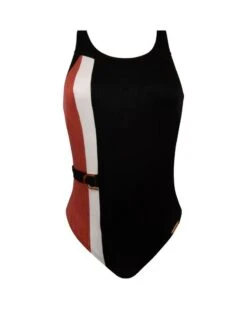 Maillot De Bain Une Pièce Nageur Maintien Lise Charmel Chic Aquatique (Ginger Chic) -Aubade Lingerie Boutique maillot de bain une piece nageur maintien lise charmel chic aquatique ginger chic 3