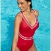 Maillot De Bain Une Pièce Nageur Maintien Lise Charmel Energie Nautique (Flamme Nautique)