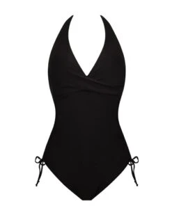 Maillot De Bain Une Pièce Tour De Cou Antigel La Chiquissima (Noir)