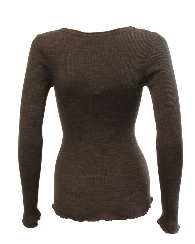 Maillot De Corps Col Rond Oscalito 3446R (Chocolat) 4 Maillot De Corps Col Rond Oscalito 3446R (Chocolat) – Image 2