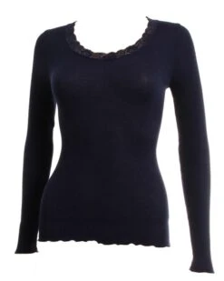 Maillot De Corps Manches Longues Oscalito 3416 (Bleu) 8 Maillot De Corps Manches Longues Oscalito 3416 (Bleu) -Aubade Lingerie Boutique maillot de corps manches longues oscalito 3416 bleu 2