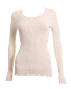 Maillot De Corps Manches Longues Oscalito 3416 (Champagne) -Aubade Lingerie Boutique maillot de corps manches longues oscalito 3416 champagne 2