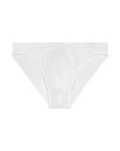 Micro Slips HOM Supreme Coton (Blanc) -Aubade Lingerie Boutique micro slips hom supreme coton blanc 2