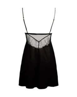Nuisette Sexy Lise Charmel Les Nuits Chics (Nuit Argent) -Aubade Lingerie Boutique nuisette sexy lise charmel les nuits chics nuit argent 2