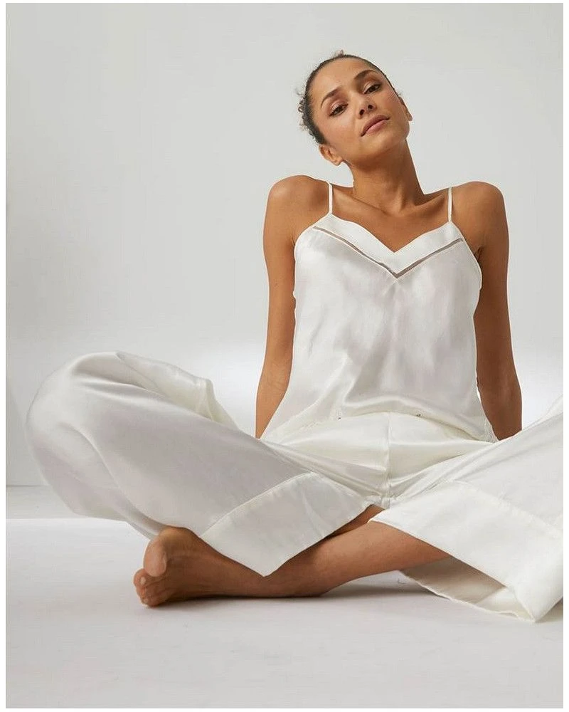 Simone Perele Pantalon En Soie Simone Pérèle Dream (Naturel) 5 Simone Perele Pantalon En Soie Simone Pérèle Dream (Naturel) – Image 3