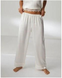 Simone Perele Pantalon En Soie Simone Pérèle Dream (Naturel)