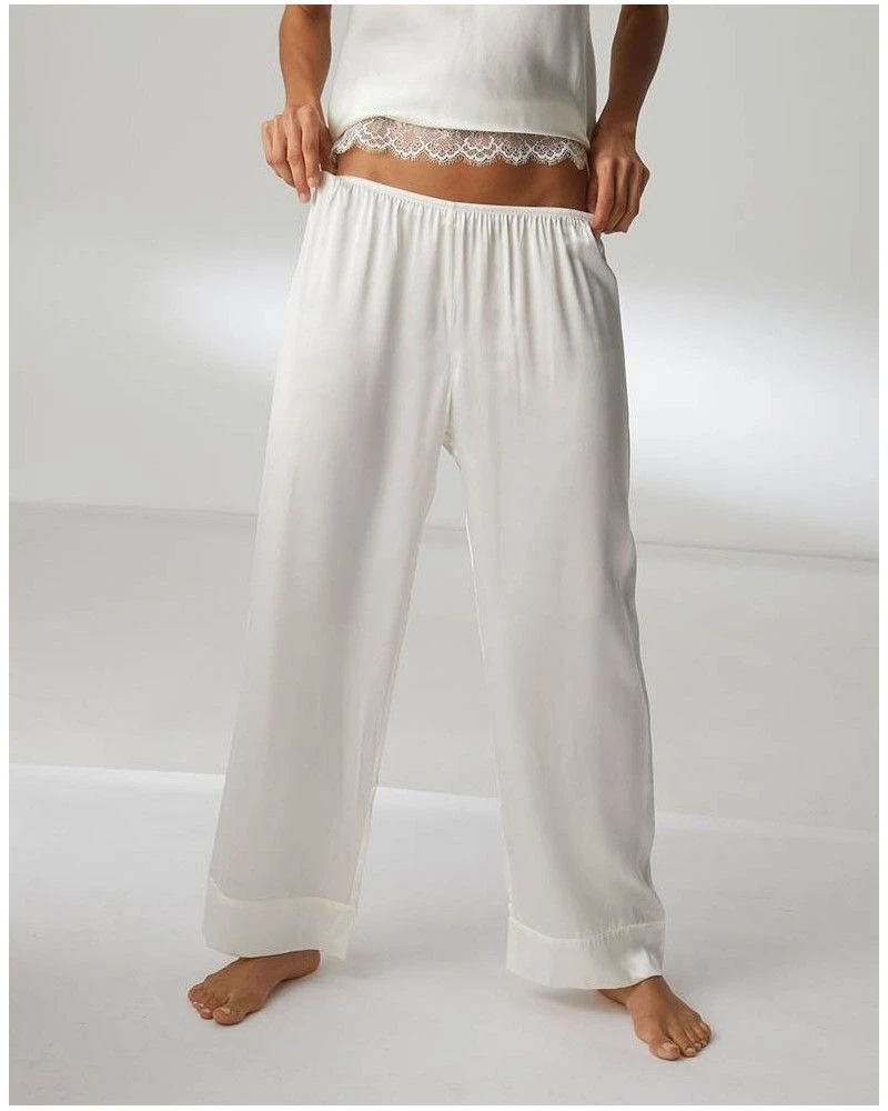 Simone Perele Pantalon En Soie Simone Pérèle Dream (Naturel) 3 Simone Perele Pantalon En Soie Simone Pérèle Dream (Naturel)