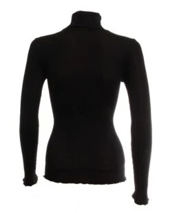 Pull Col Cheminée Laine & Soie Oscalito 3429 (Noir) 11 Pull Col Cheminée Laine & Soie Oscalito 3429 (Noir) -Aubade Lingerie Boutique pull col cheminee laine soie oscalito 3429 noir 4