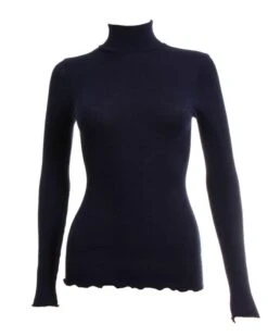 Pull Col Cheminée Oscalito 3429 (Bleu)