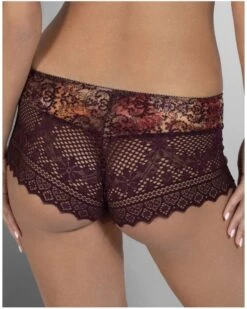 Shorty Empreinte Cassiopée (Henné) -Aubade Lingerie Boutique shorty empreinte cassiopee henne 3