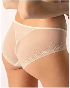 Shorty Empreinte Ellen (Cream) -Aubade Lingerie Boutique shorty empreinte ellen cream 2