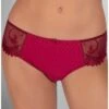 Shorty Empreinte Thalia (Sangria) -Aubade Lingerie Boutique shorty empreinte thalia sangria