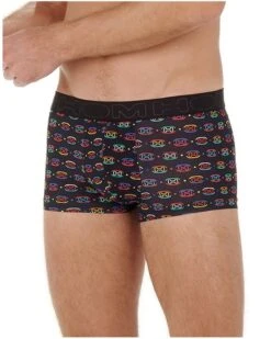 Shorty HOM Flashy (Noir Imprimé) -Aubade Lingerie Boutique shorty hom flashy noir imprime 2