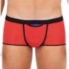 Shorty HOM HO1 Plume Up (Rouge) -Aubade Lingerie Boutique shorty hom ho1 plume up rouge