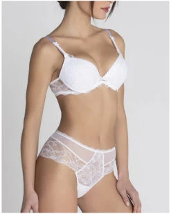 Shorty Lise Charmel Féérie Couture (Blanc) -Aubade Lingerie Boutique shorty lise charmel feerie couture blanc 3