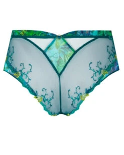 Shorty Lise Charmel Grâce Aquatique (Floral Aqua) -Aubade Lingerie Boutique shorty lise charmel grace aquatique floral aqua 2