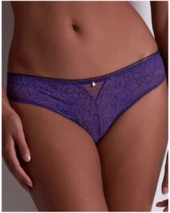 Slip Brésilien Aubade Illusion Fauve (Ultraviolet) -Aubade Lingerie Boutique slip bresilien aubade illusion fauve ultraviolet 2
