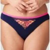 Slip Brésilien Prima Donna Devdaha (Velvet Blue) 1 Slip Brésilien Prima Donna Devdaha (Velvet Blue) -Aubade Lingerie Boutique slip bresilien prima donna devdaha velvet blue