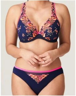 Slip Brésilien Prima Donna Devdaha (Velvet Blue) -Aubade Lingerie Boutique slip bresilien prima donna devdaha velvet blue 3