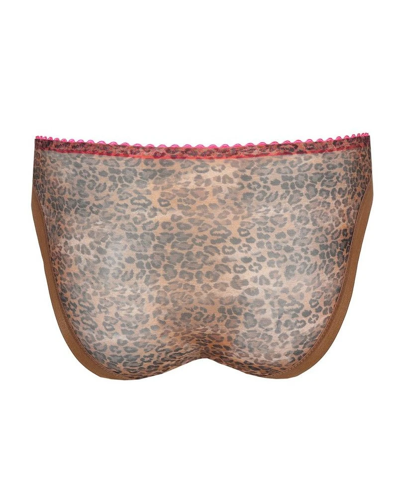 Slip Brésilien Prima Donna Twist Café Plume (Cheetah) 6 Slip Brésilien Prima Donna Twist Café Plume (Cheetah) – Image 4