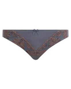 Slip Chantelle Champs-Elysées (Slate Grey) 13 Slip Chantelle Champs-Elysées (Slate Grey) -Aubade Lingerie Boutique slip chantelle champs elysees slate grey 5