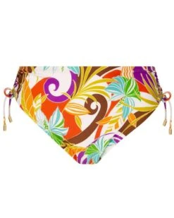 Slip De Bain Coulissant Lise Charmel Énergie Soleil (Mandarine Soleil) -Aubade Lingerie Boutique slip de bain coulissant lise charmel energie soleil mandarine soleil 3