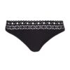 Slip De Bain Taille Basse Lise Charmel Ajourage Couture (Noir) -Aubade Lingerie Boutique slip de bain taille basse lise charmel ajourage couture noir