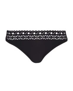 Slip De Bain Taille Basse Lise Charmel Ajourage Couture (Noir)