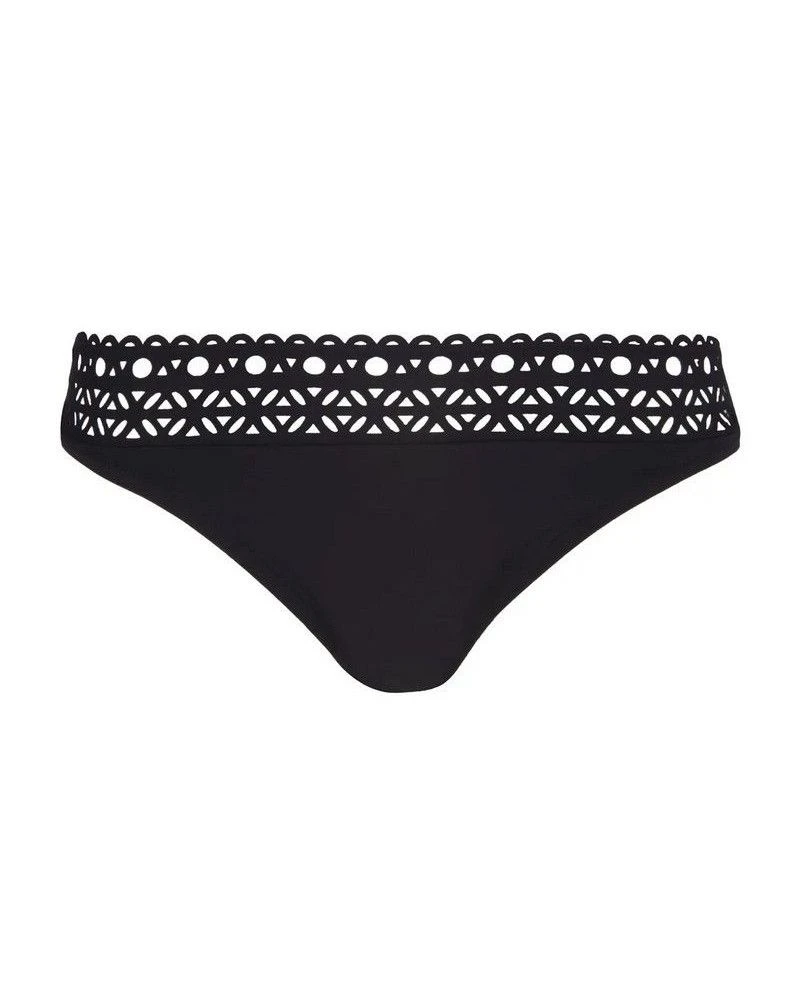 Slip De Bain Taille Basse Lise Charmel Ajourage Couture (Noir) 3 Slip De Bain Taille Basse Lise Charmel Ajourage Couture (Noir)