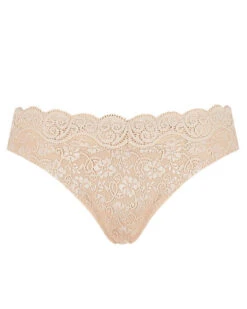 Slip échancré Triumph Amourette 300 (Peau) -Aubade Lingerie Boutique slip echancre triumph amourette 300 peau 2