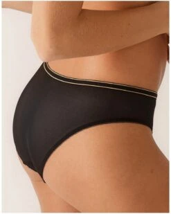 Slip Empreinte Allure (Noir) -Aubade Lingerie Boutique slip empreinte allure noir 1