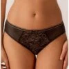 Slip Empreinte Allure (Noir) 1 Slip Empreinte Allure (Noir) -Aubade Lingerie Boutique slip empreinte allure noir