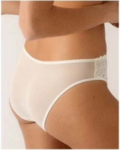 Slip Empreinte Melody (Perle) -Aubade Lingerie Boutique slip empreinte melody perle 2