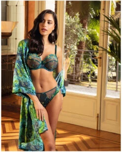 Slip Fantaisie Lise Charmel Grâce Aquatique (Floral Aqua) 9 Slip Fantaisie Lise Charmel Grâce Aquatique (Floral Aqua) -Aubade Lingerie Boutique slip fantaisie lise charmel grace aquatique floral aqua 3