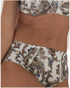 Slip Haut Antigel Evasion Cashmer (Ocre Cashmer) -Aubade Lingerie Boutique slip haut antigel evasion cashmer ocre cashmer 1