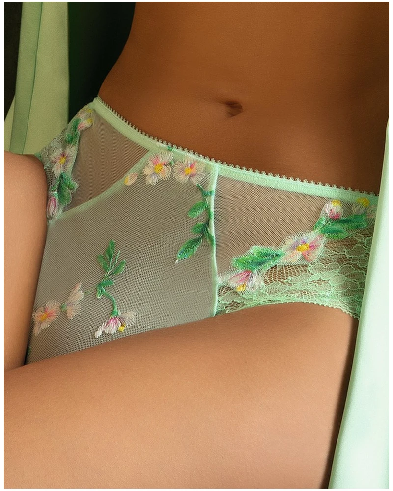 Slip Haut Lise Charmel Amour Nymphea (Jade Aqua) 4 Slip Haut Lise Charmel Amour Nymphea (Jade Aqua) – Image 2