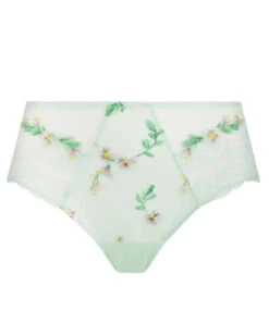 Slip Haut Lise Charmel Amour Nymphea (Jade Aqua) 12 Slip Haut Lise Charmel Amour Nymphea (Jade Aqua) -Aubade Lingerie Boutique slip haut lise charmel amour nymphea jade aqua 4