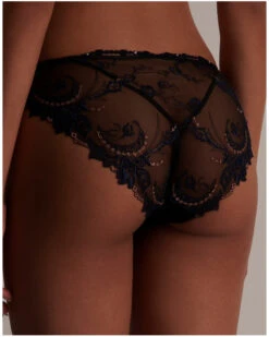 Slip Italien Aubade Amour Précieux (Cosmic Blue) -Aubade Lingerie Boutique slip italien aubade amour precieux cosmic blue 2