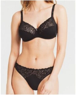 Slip Louisa Bracq Electric Waves (Noir) 8 Slip Louisa Bracq Electric Waves (Noir) -Aubade Lingerie Boutique slip louisa bracq electric waves noir 2