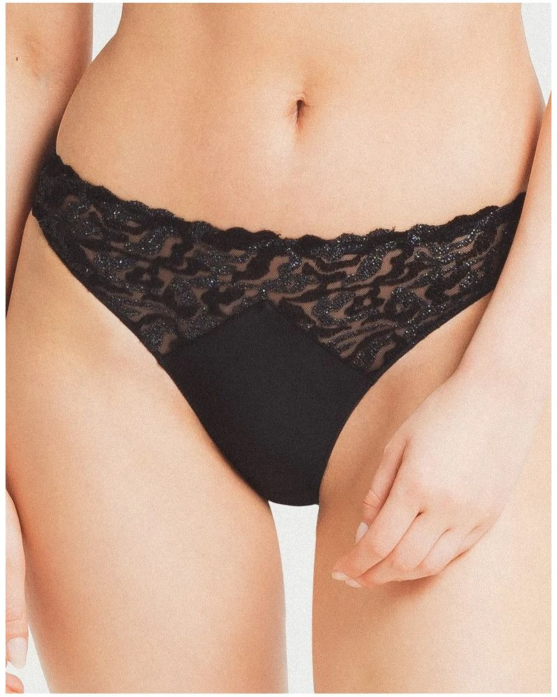 Slip Louisa Bracq Electric Waves (Noir) 3 Slip Louisa Bracq Electric Waves (Noir)