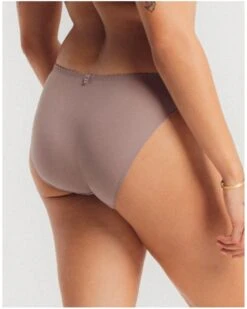 Slip Louisa Bracq Julia (Taupe) 6 Slip Louisa Bracq Julia (Taupe) -Aubade Lingerie Boutique slip louisa bracq julia taupe 1