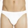 Slip Micro HOM Premium Coton (Blanc) 1 Slip Micro HOM Premium Coton (Blanc) -Aubade Lingerie Boutique slip micro hom premium coton blanc