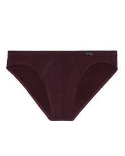 Slip Micro HOM Tencel Soft (Bordeaux) -Aubade Lingerie Boutique slip micro hom tencel soft bordeaux 2