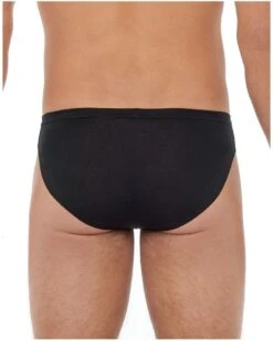 Slip Micro HOM Tencel Soft (Noir) -Aubade Lingerie Boutique slip micro hom tencel soft noir 2