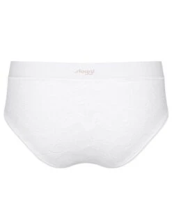 Slip Midi Sloggi GO Allround Lace (Blanc) -Aubade Lingerie Boutique slip midi sloggi go allround lace blanc 3