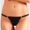 Slip Mini-coeur Aubade Boite à Désir Nuit Précieuse (Noir) -Aubade Lingerie Boutique slip mini coeur aubade boite a desir nuit precieuse noir