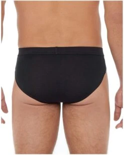 Slip Mini HO1 HOM Tencel Soft (Noir) -Aubade Lingerie Boutique slip mini ho1 hom tencel soft noir 2