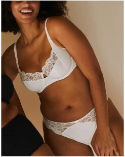 Slip Sans Complexe Ariane Essential (Ivoire) 9 Slip Sans Complexe Ariane Essential (Ivoire) -Aubade Lingerie Boutique slip sans complexe ariane essential ivoire 2